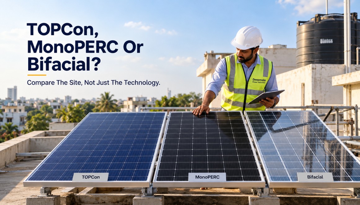 TOPCon, MonoPERC Or Bifacial: What Should You Actually Compare?