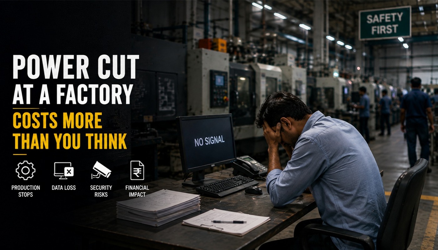 Why A Power Cut At A Factory Is More Expensive Than It Looks